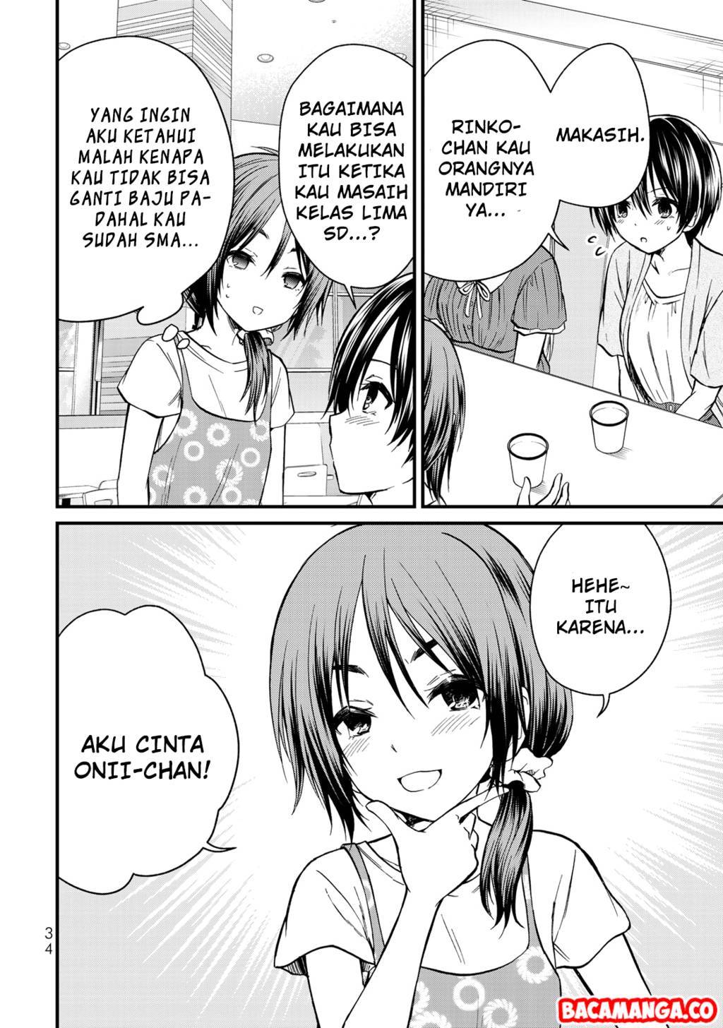 Ojou-sama no Shimobe Chapter 38 Bahasa Indonesia
